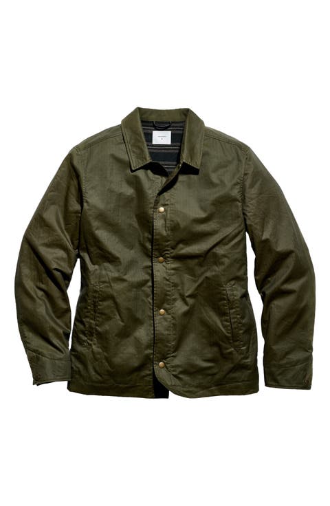 Harrison Water Repellent Waxed Cotton Jacket