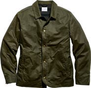 Billy Reid Harrison Water Repellent Waxed Cotton Jacket