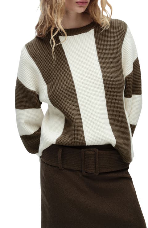 Pitera Stripe Crewneck Sweater