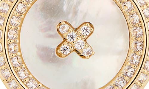 Eye Candy Los Angeles Lina Medallion Cuff Bracelet