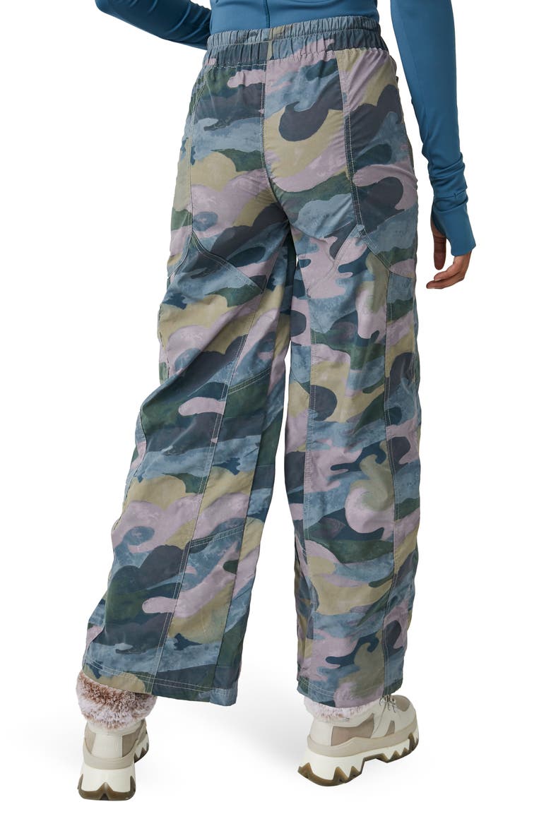 Stadium Camouflage Print Pants, Alternate, color, FOREST CAMO COMBO