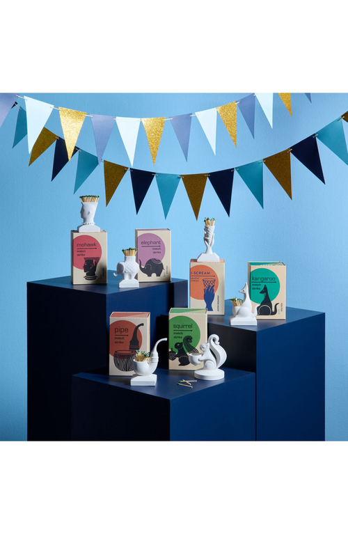 Jonathan Adler Mohawk Match Strike In White