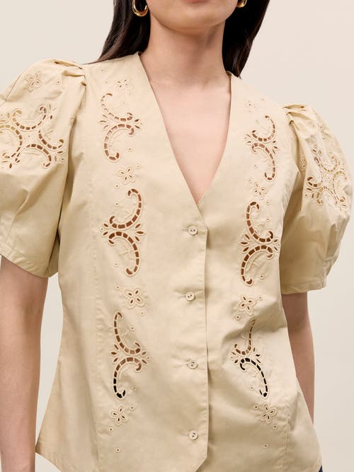 REBECCA TAYLOR REBECCA TAYLOR RAQUEL TWILL SHIRT