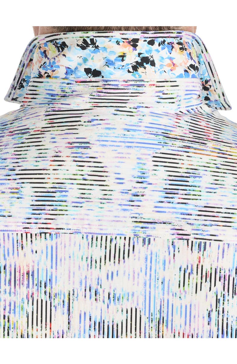 Robert Graham Big & Tall Delray Sport Shirt, Alternate, color, Multi