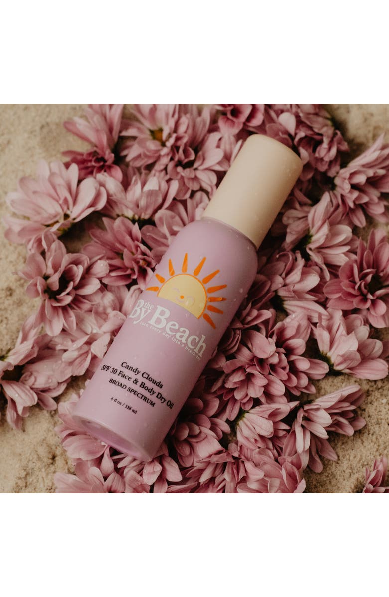 By the Beach Suncare Candy Clouds SPF30 Dry Oil 4oz, Alternate, color, Purple