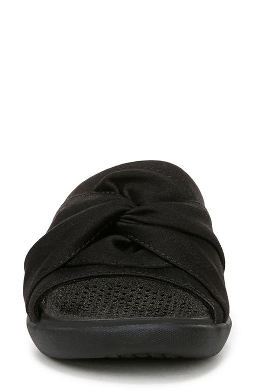 Bzees Cherish Slide Sandal In Black