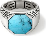 John Hardy Octagon Signet Ring, Sterling Silver