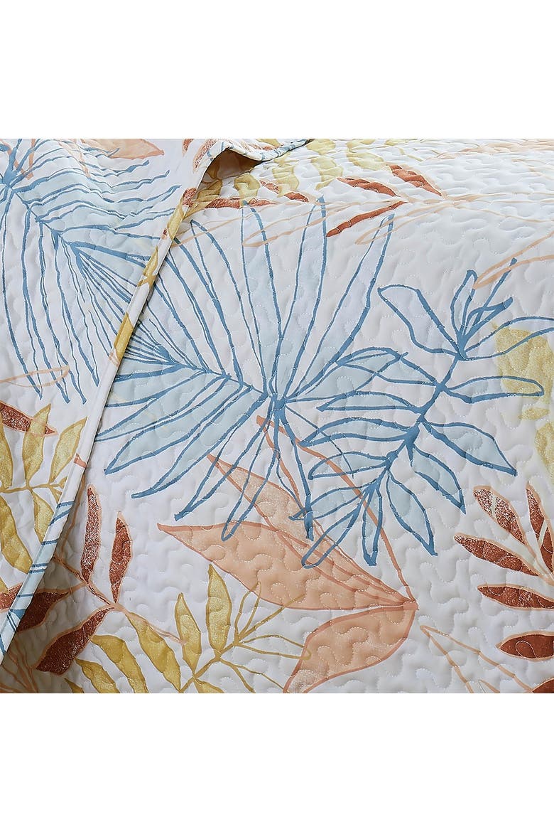 Tropic Leaf Quilt Set, Alternate, color, TROPIC LEAF