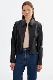 LAMARQUE Oceana | Fitted Leather Jacket