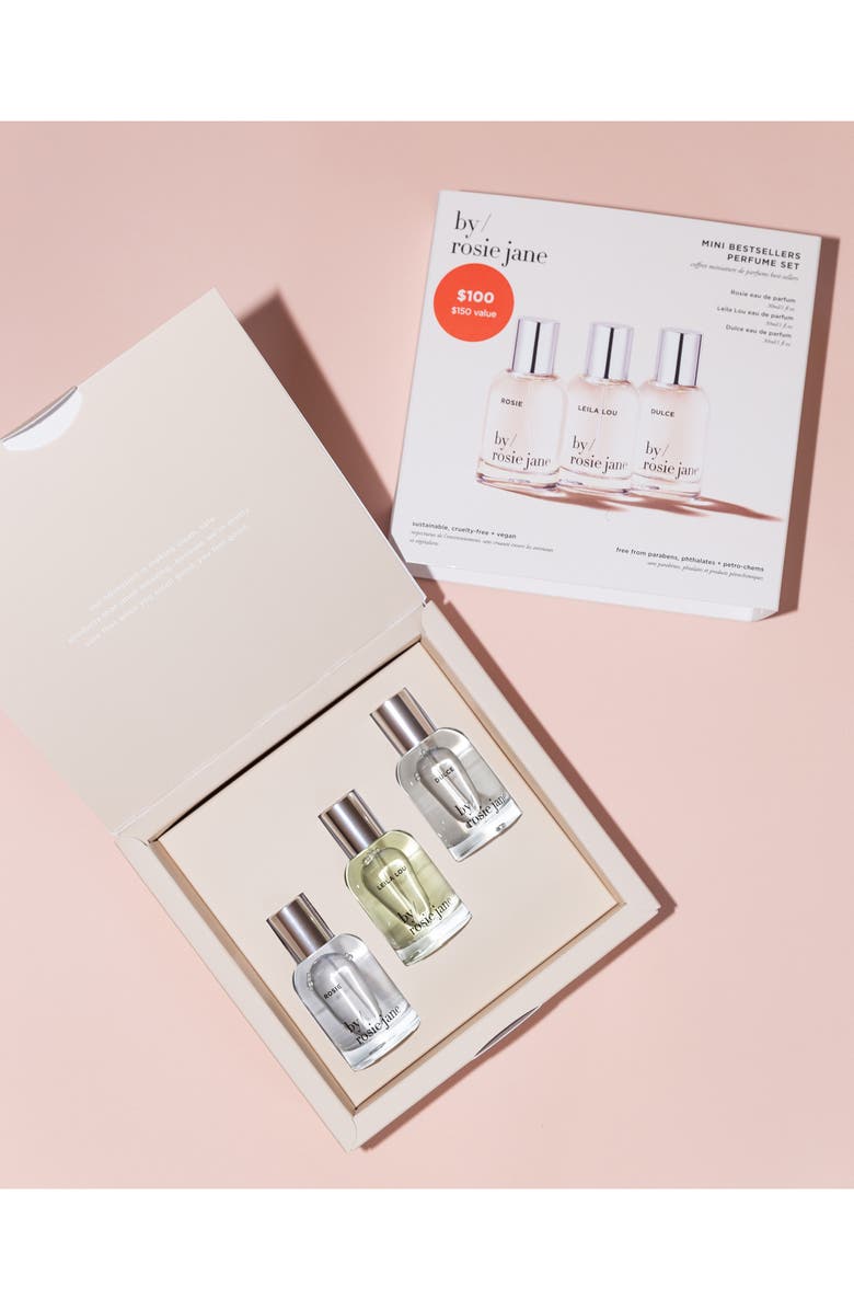 By Rosie Jane Best Sellers Mini Eau de Parfum Trio $150 Value, Alternate, color,