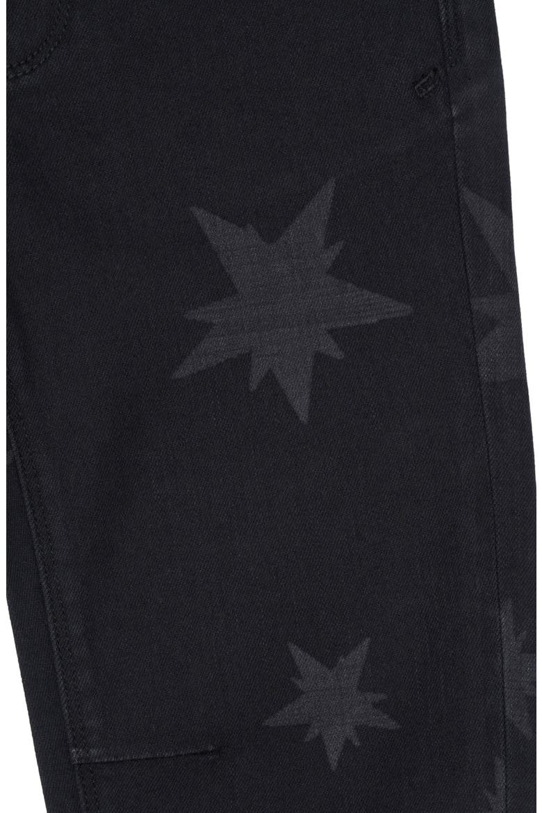 Kids' Benson Skinny Jeans, Alternate, color, BLACK ALLOVER STAR