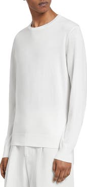 ZEGNA Men's Cashseta Cashmere & Silk Sweater