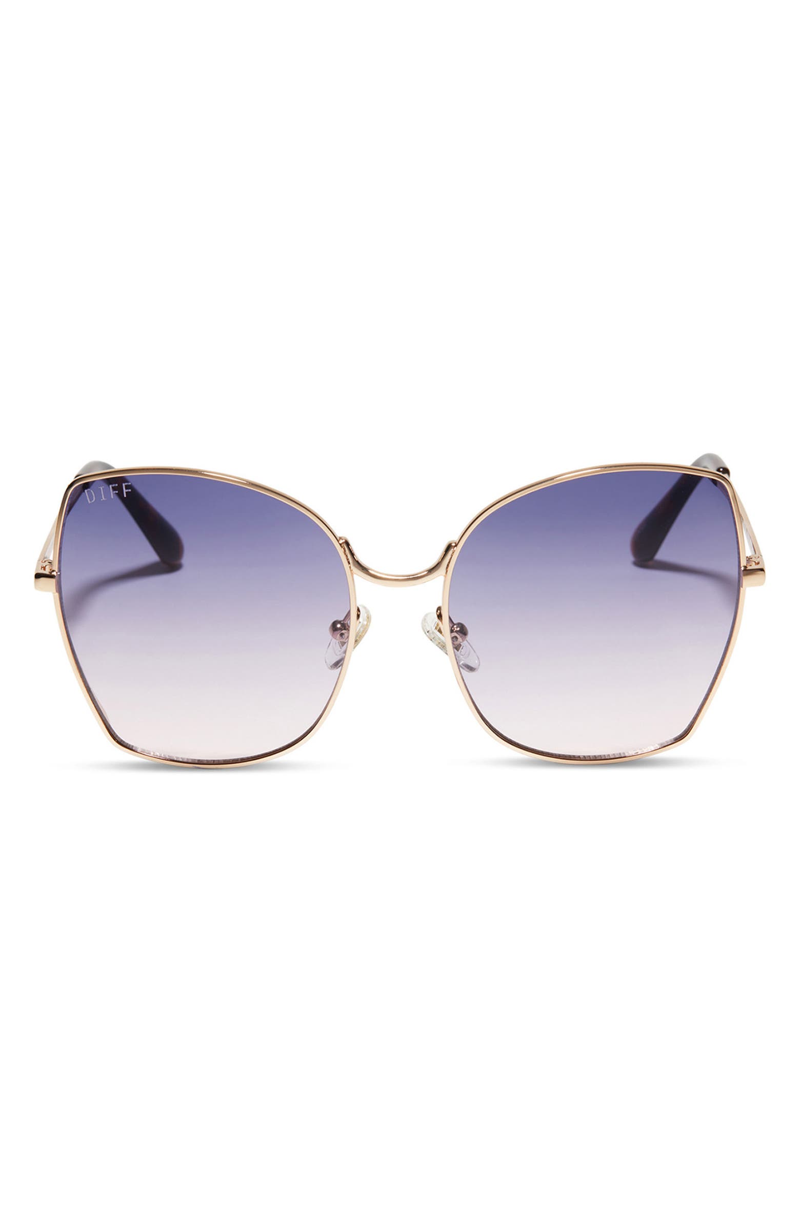 DIFF Lonna 57mm Butterfly Sunglasses | Nordstromrack
