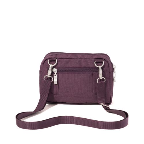 Baggallini Triple Zip Small Convertible Crossbody Bag