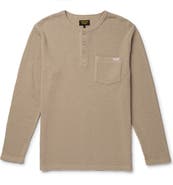 Seager Co Sawpit Long Sleeve Cotton Thermal Henley