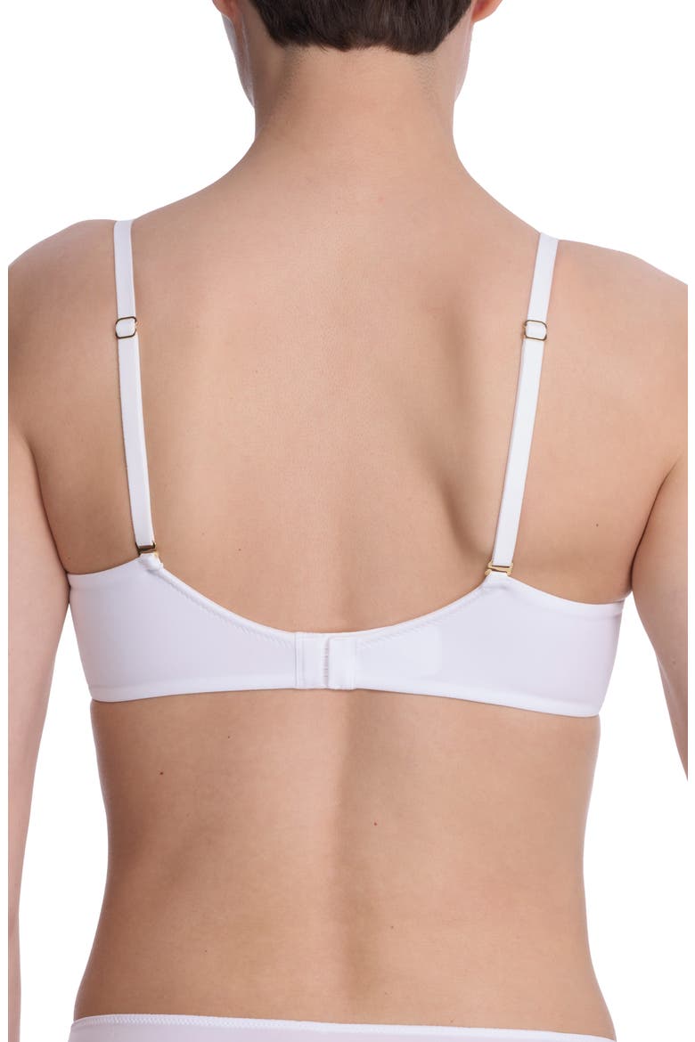 Heavenly Underwire Convertible Plunge Bra, Alternate, color, WHITE