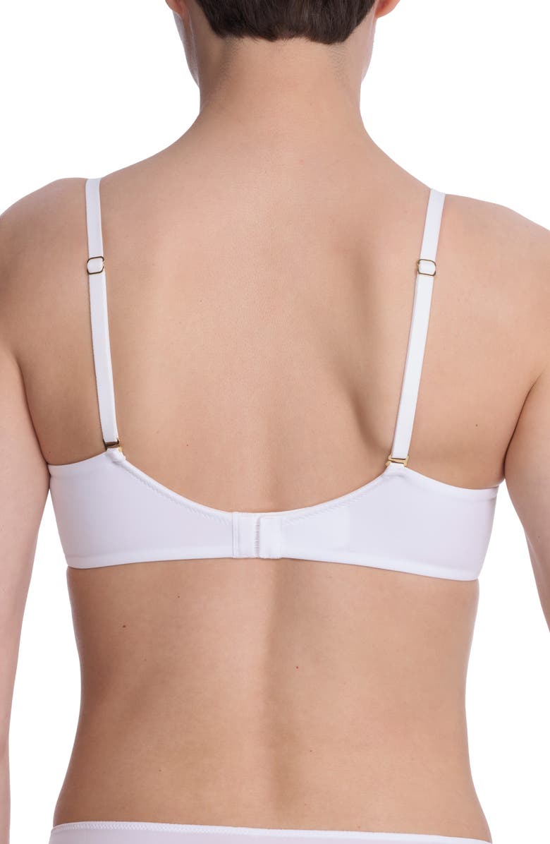 Natori Heavenly Underwire Convertible Plunge Bra, Alternate, color, White