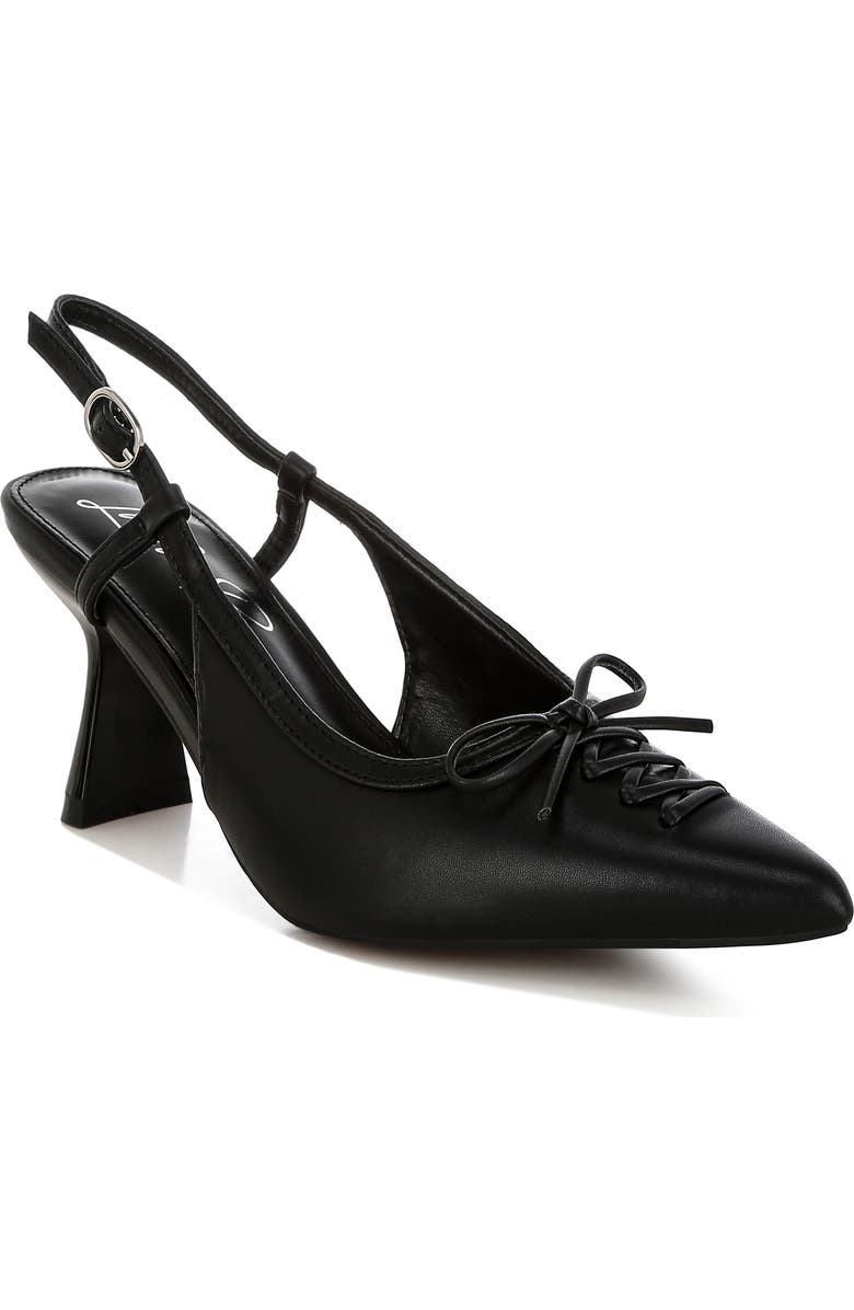 LONDON RAG Danvers Pointed Toe Slingback Pump, Main, color, Black