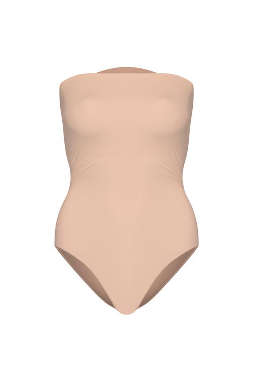 NOODY NOODY ULTRA-THIN SEAMLESS FORMING STRAPLESS BODYSUIT