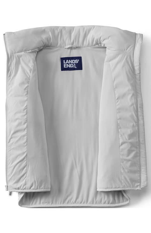 Lands' End Wanderfree Insulated Vest In Light Mist