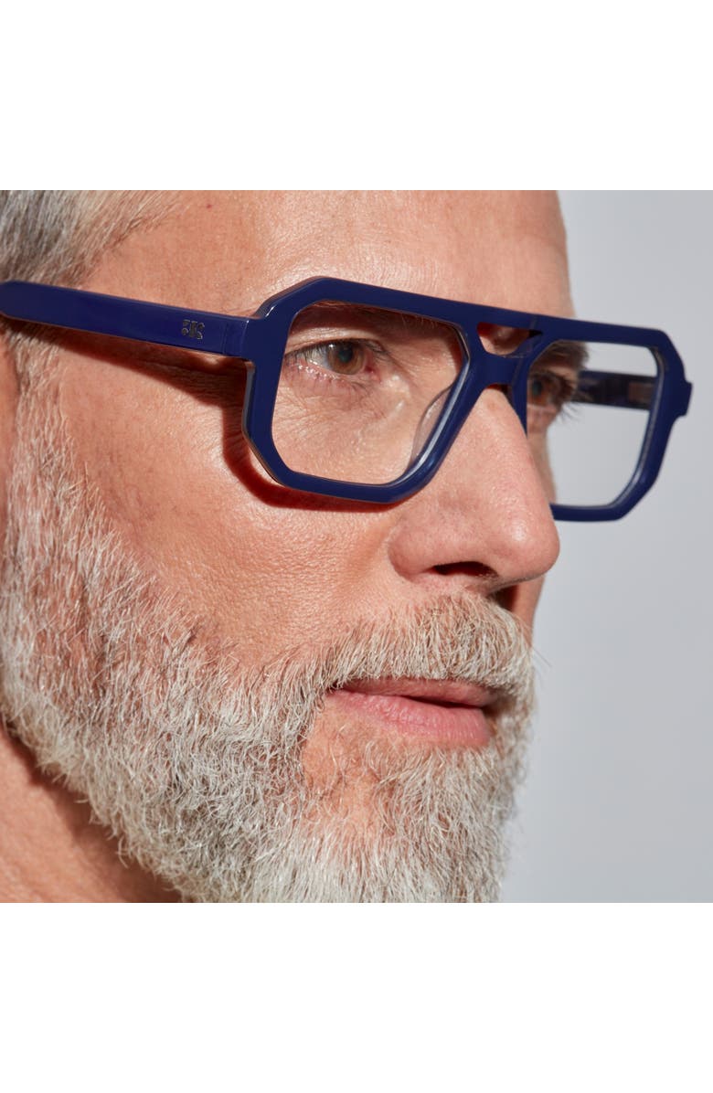 French Kiwis Eyewear Angelo Blue Light Glasses, Alternate, color, Black