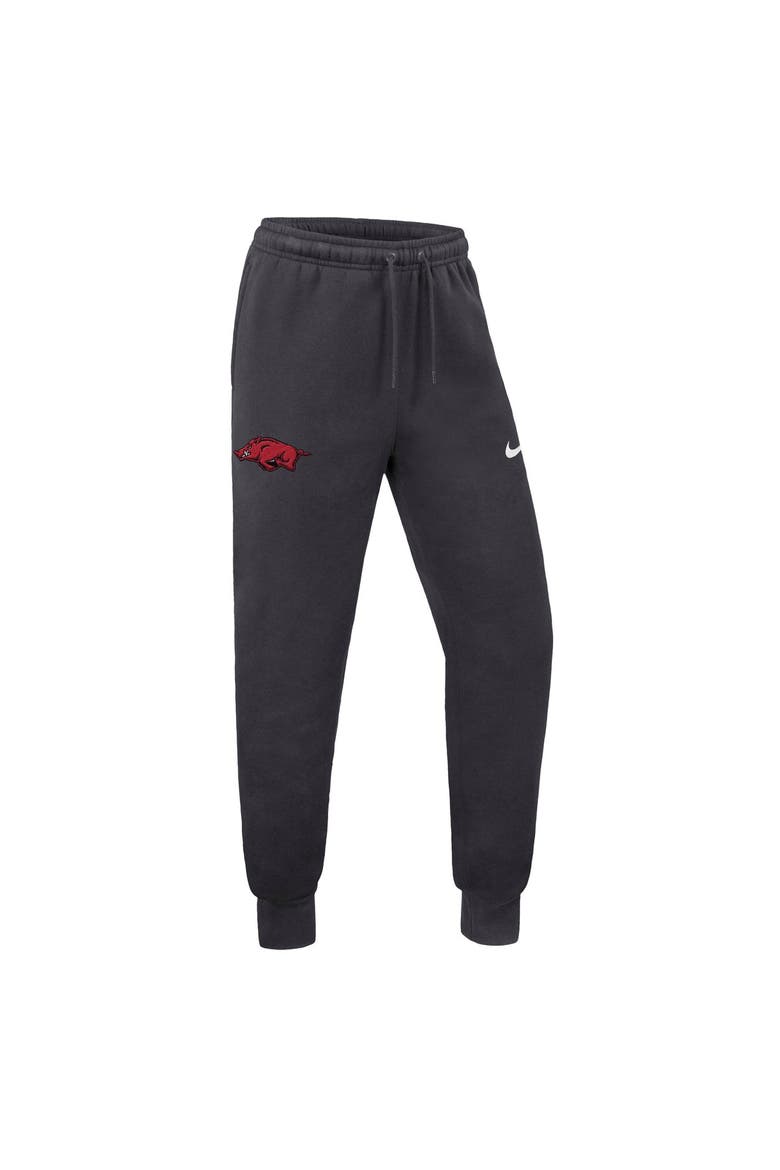 Men's Nike Anthracite Arkansas Razorbacks Club Fleece Joggers, Alternate, color, Anthracite