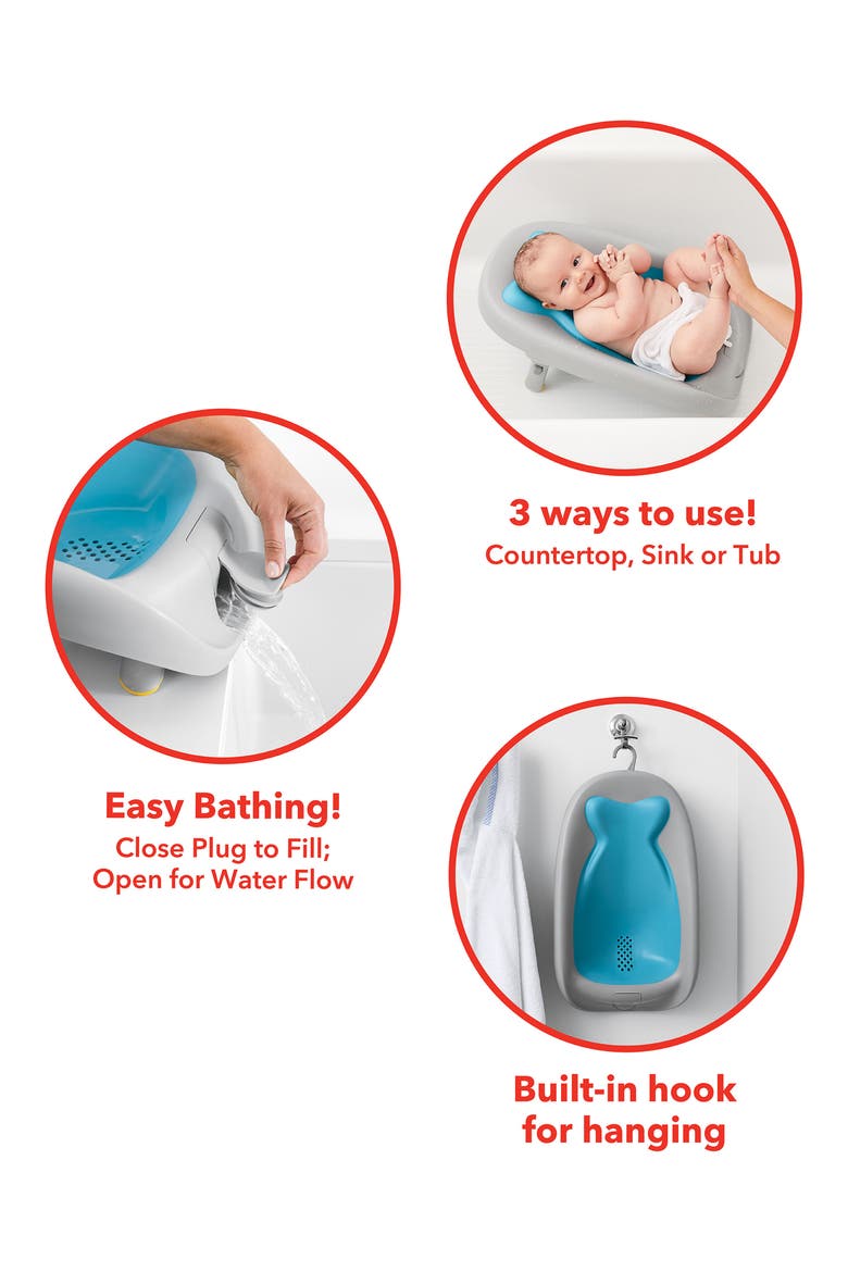 Moby Recline & Rinse Bather, Alternate, color, MULTI