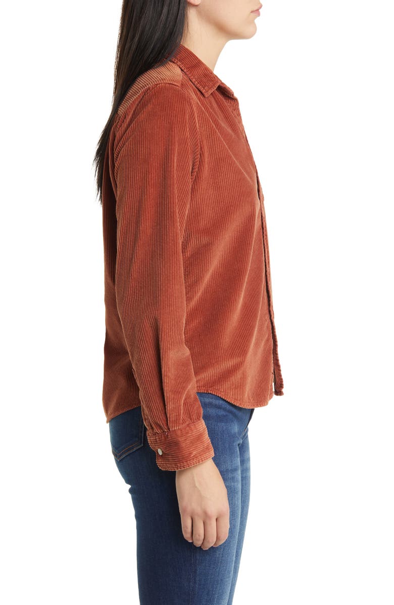 Frank & Eileen Barry Tailored Fit Corduroy Button-Up Shirt, Alternate, color, 