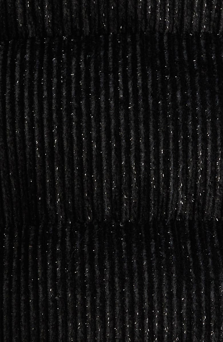 Moncler Cochevisse Metallic Corduroy Down Jacket, Alternate, color, 