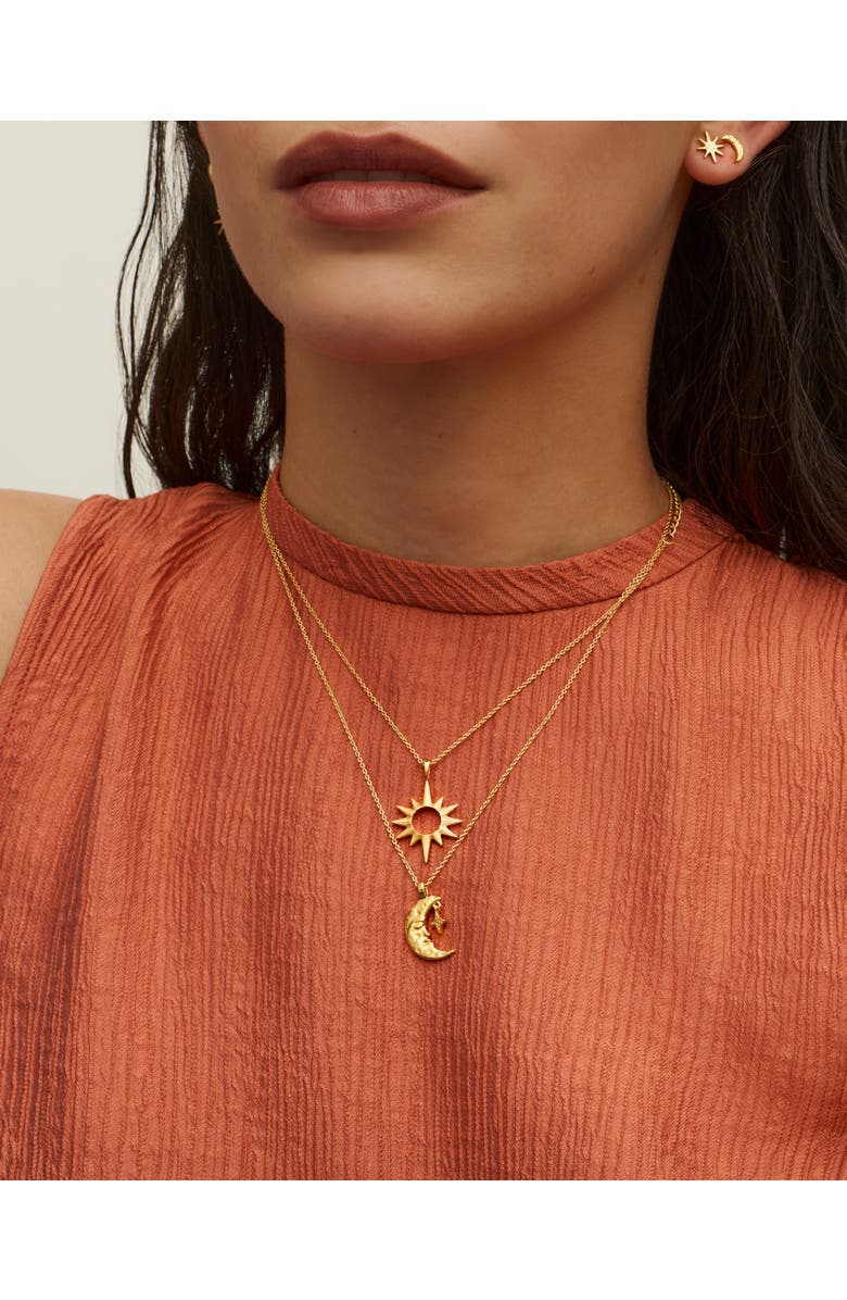 Ottoman Hands Star Pendant Necklace, Alternate, color, 