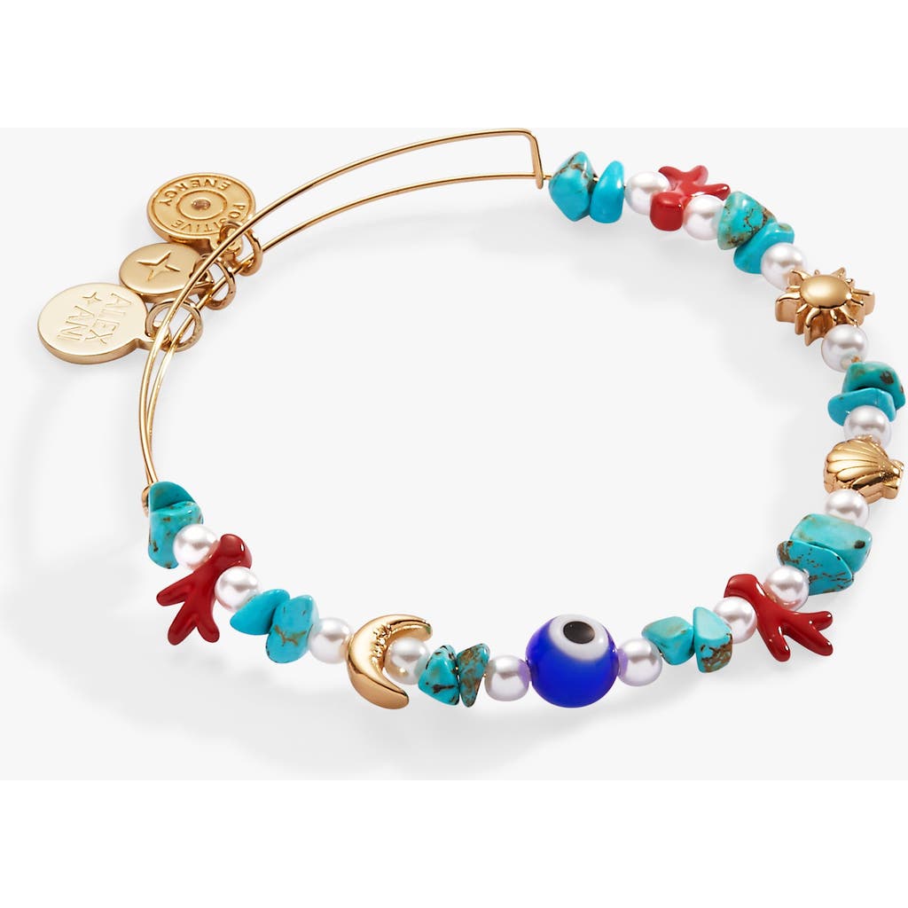 Alex And Ani Moonlight Beach Beach Beaded Bangle Bracelet
