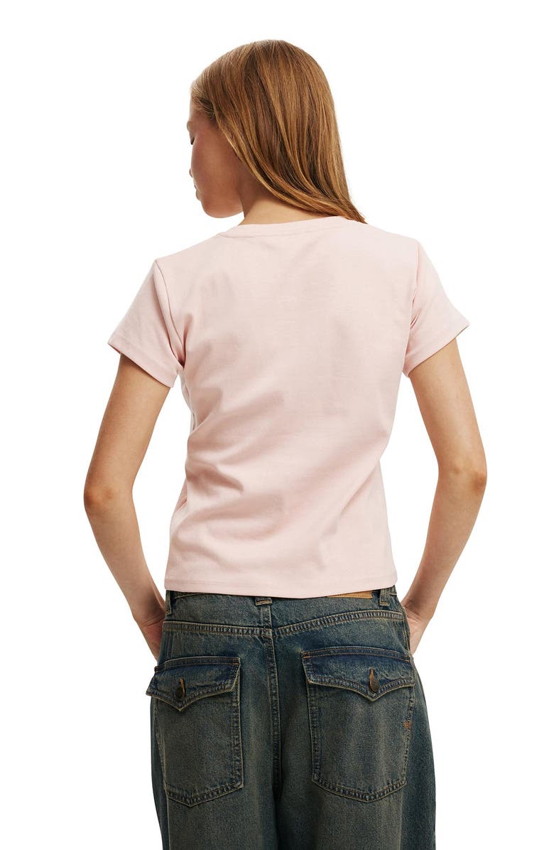 Cotton On Women's 90S Baby Tee, Alternate, color, Prairie Pink