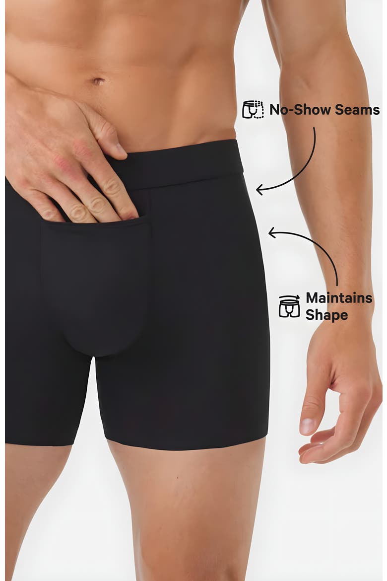 Jetsetter Boxer Brief, Alternate, color, Charcoal Gray