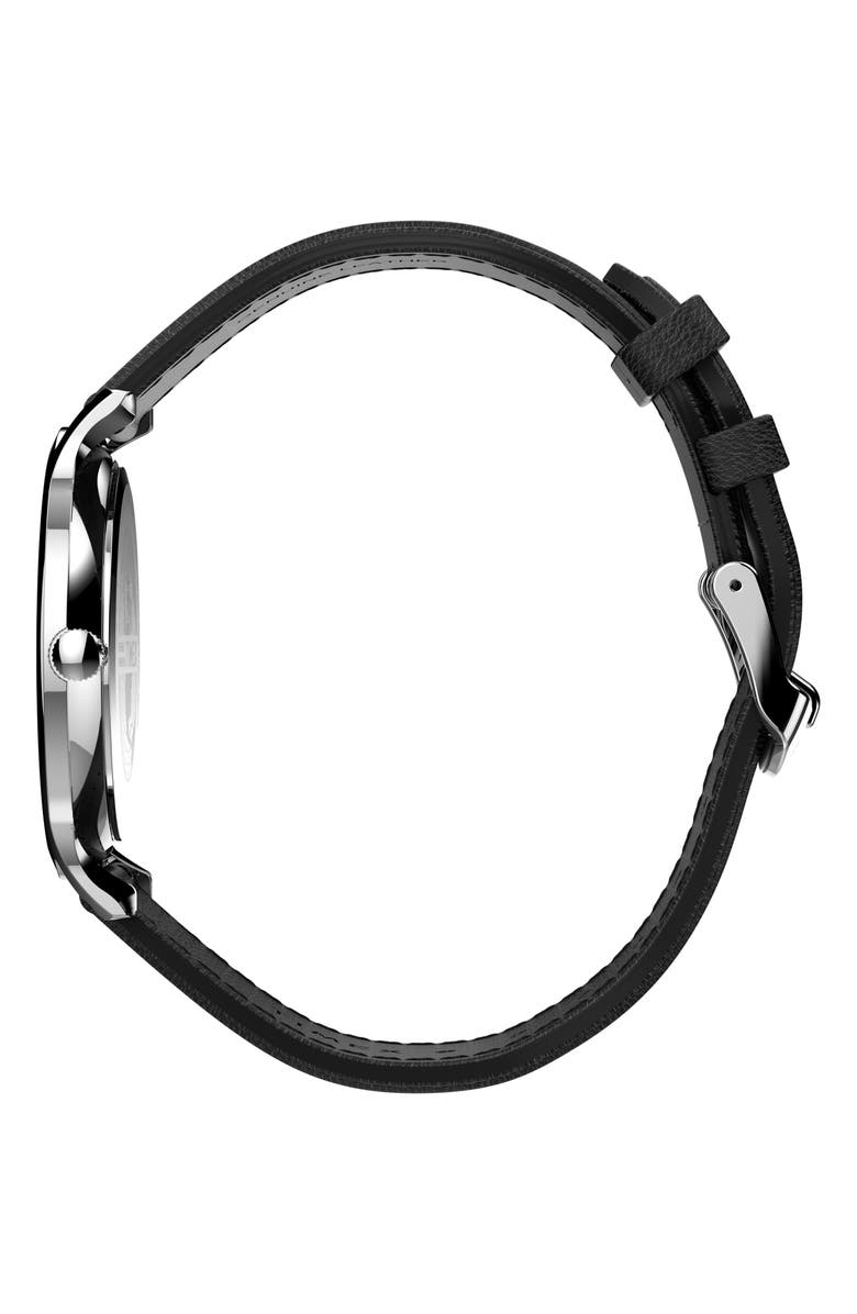 Timex<sup>®</sup> Adorn Leather Strap Watch, 40mm, Alternate, color, 