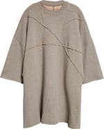 Rick Owens DRKSHDW Tommy Oversized Seam Detail T-Shirt