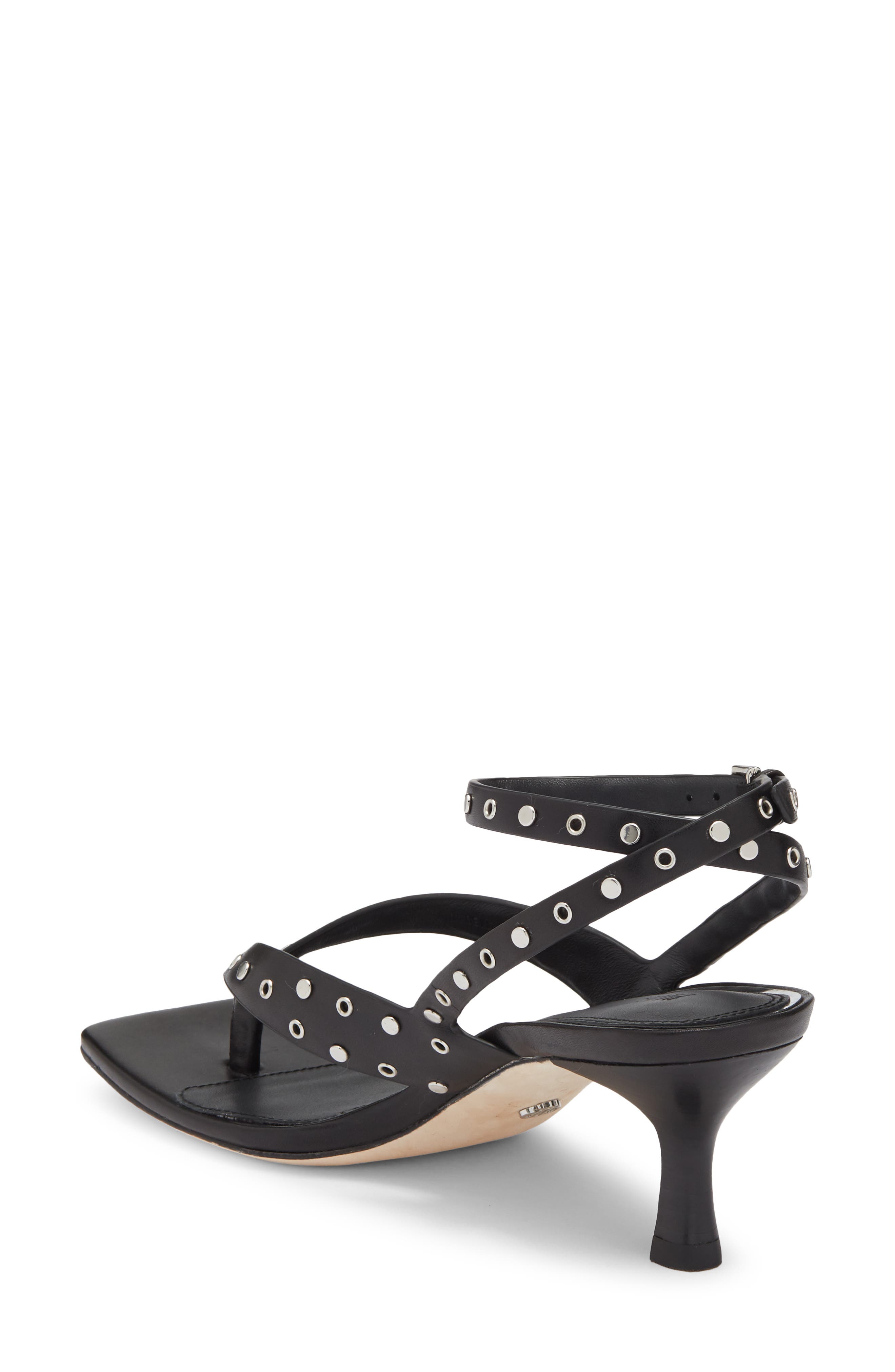 PAIGE Emmy Ankle Strap Sandal, Alternate, color, Black