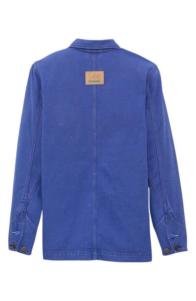 Lee X Crayola Jacket, Alternate, color, Overdye Violet Blue
