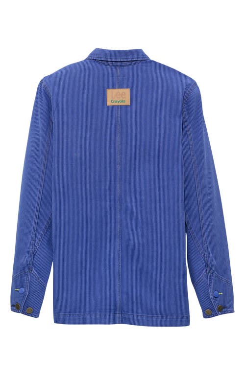 Lee X Crayola Corduroy Jacket In Blue