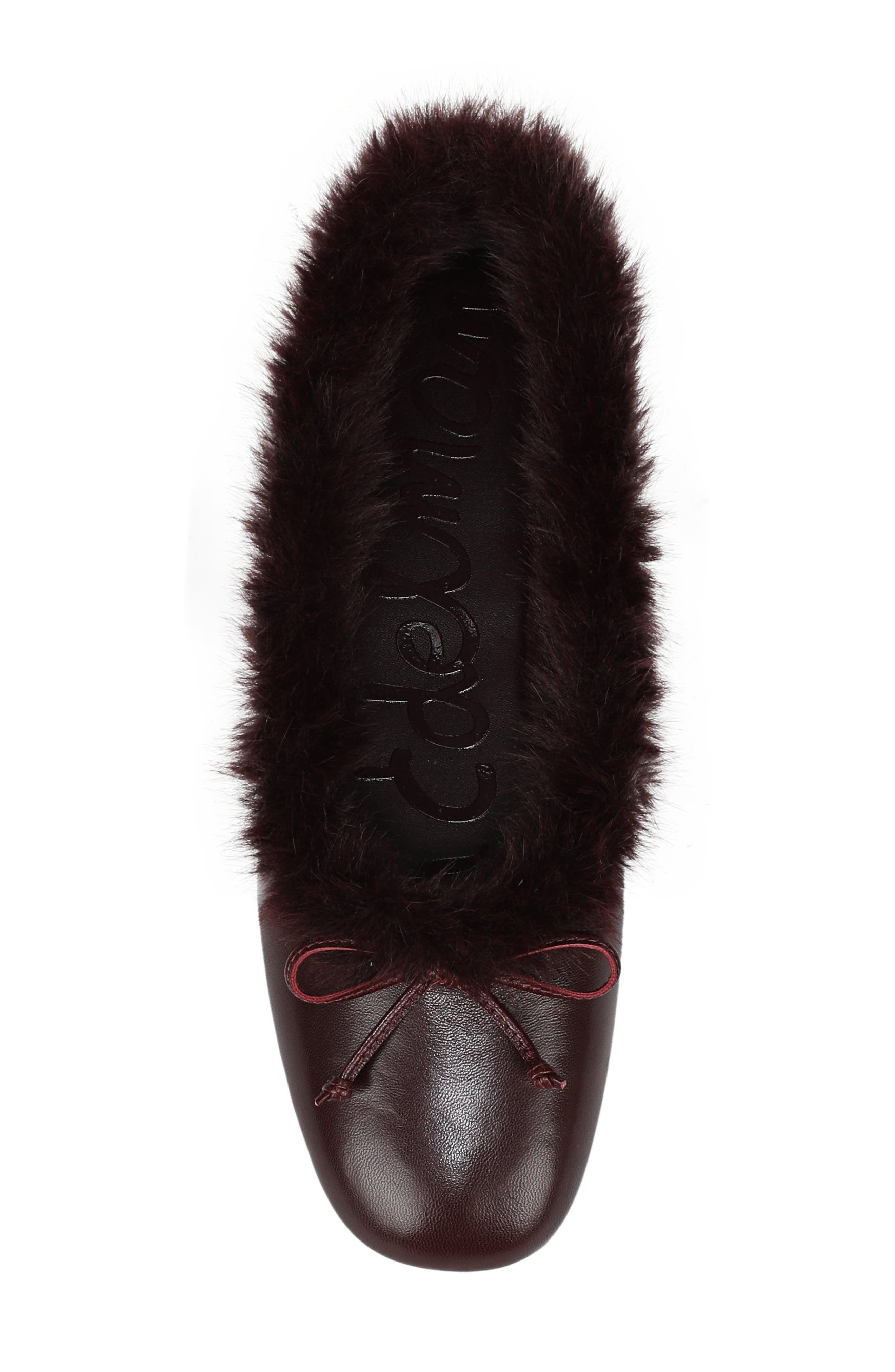 Alie Cozy Flat, Alternate, color, FRENCH BURGUNDY