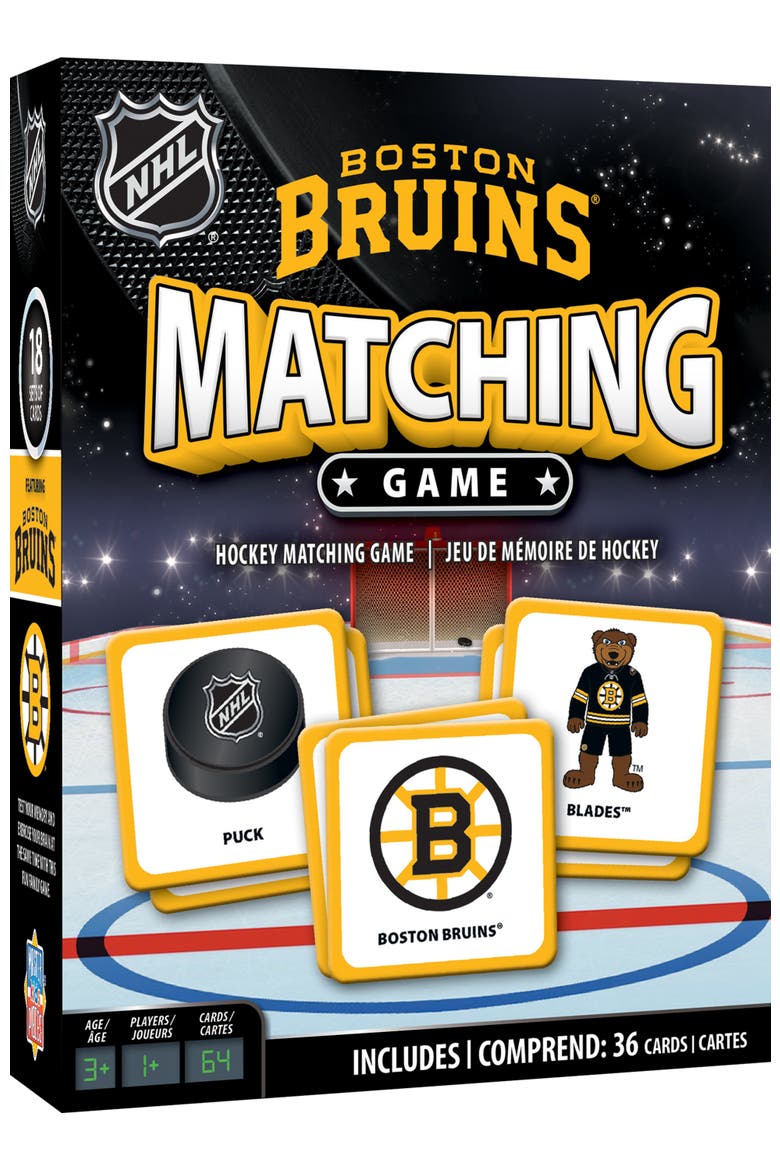 Boston Bruins Matching Game, Main, color, Multicolor
