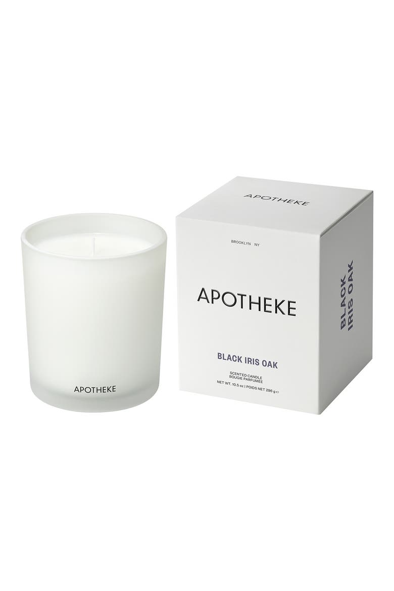 Black Iris Oak Classic Scented Candle, Main, color, NO COLOR