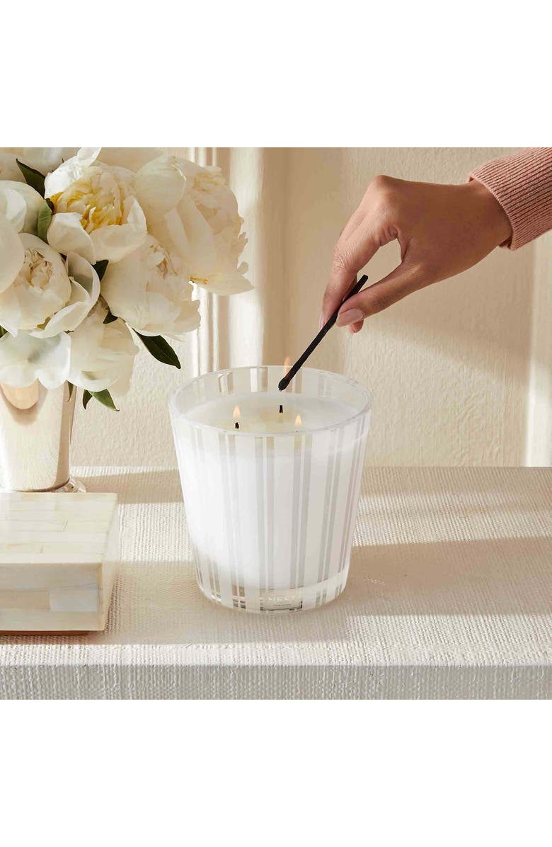 NEST New York Lemongrass & Ginger Three-Wick Candle, Alternate, color, 