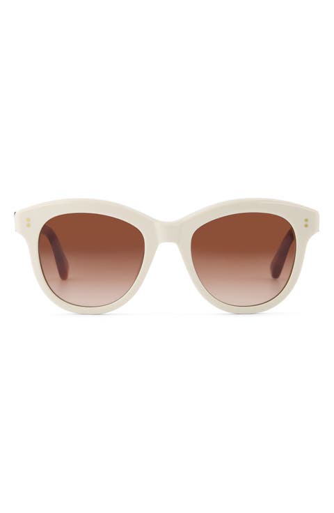 Gwyneth 52mm Round Sunglasses