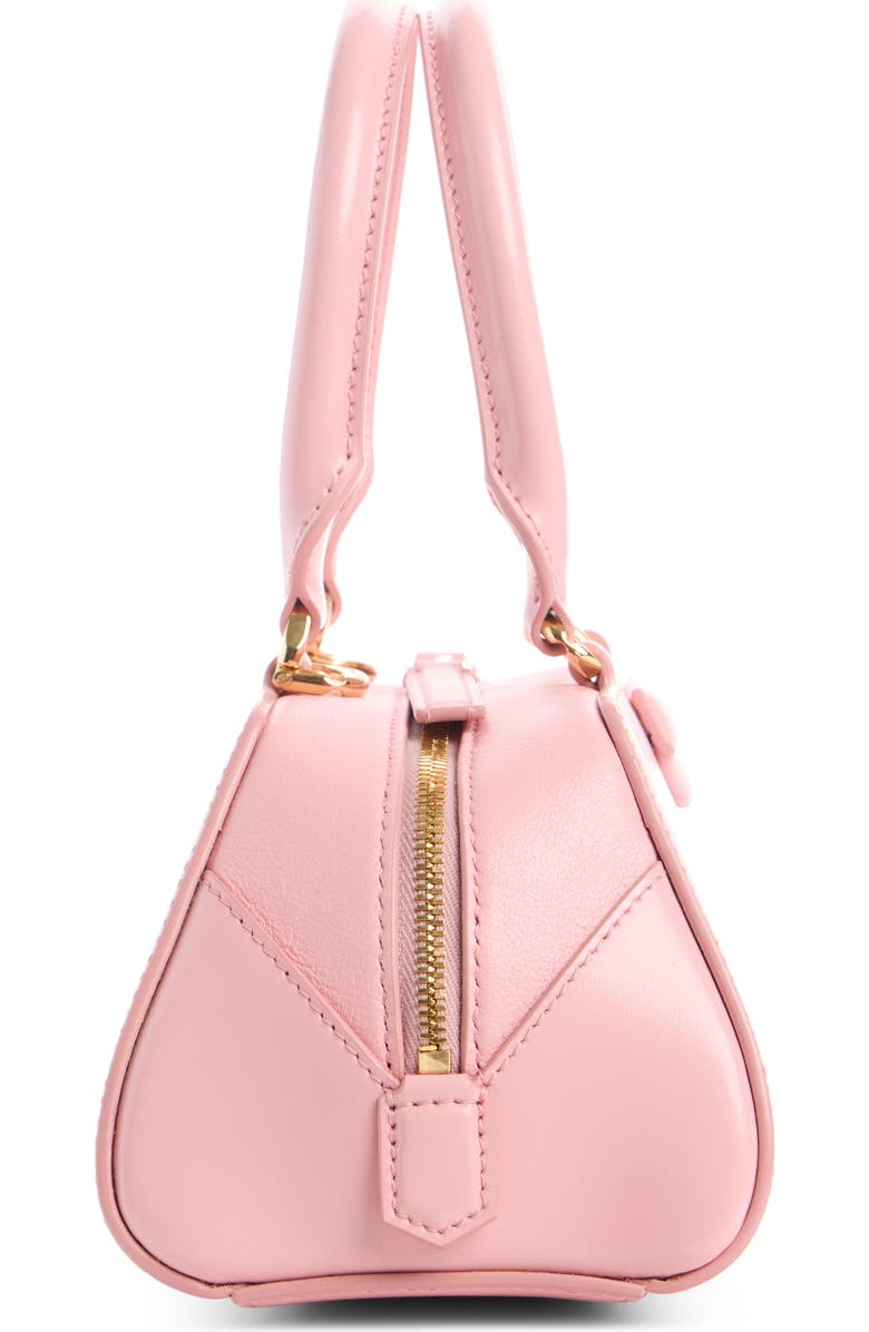 Givenchy Mini Antigona Leather East/West Satchel, Alternate, color, Flamingo