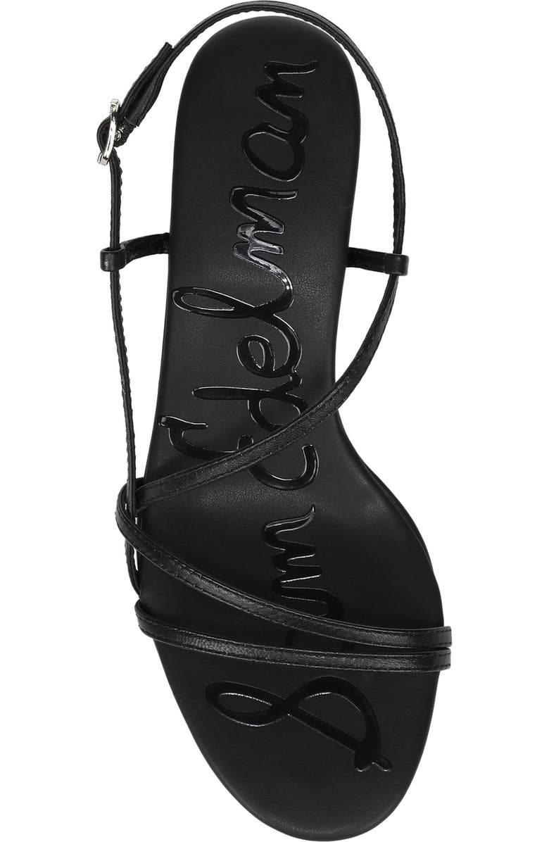 Sam Edelman Cora Slingback Kitten Heel Sandal, Alternate, color, Black