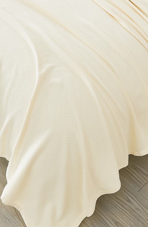 Melange Home Egyptian Cotton Blanket In Neutral