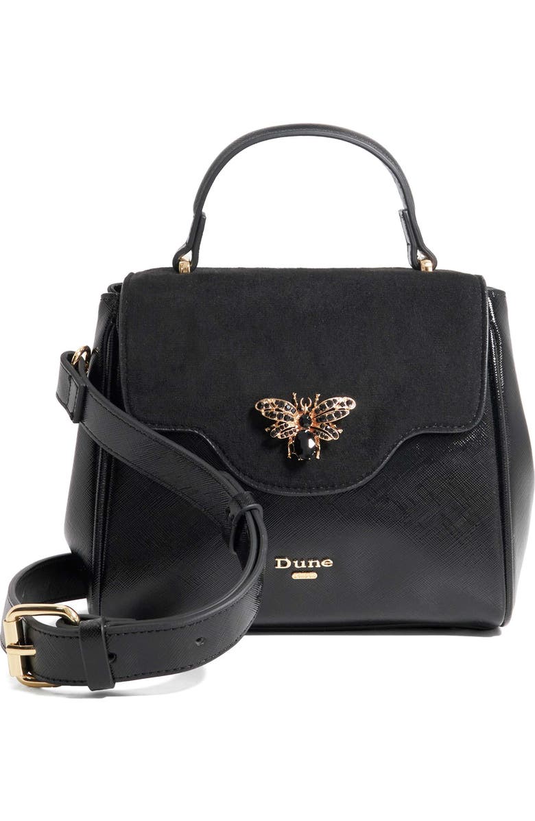 Dune London Dunebug Top Handle Satchel, Main, color,