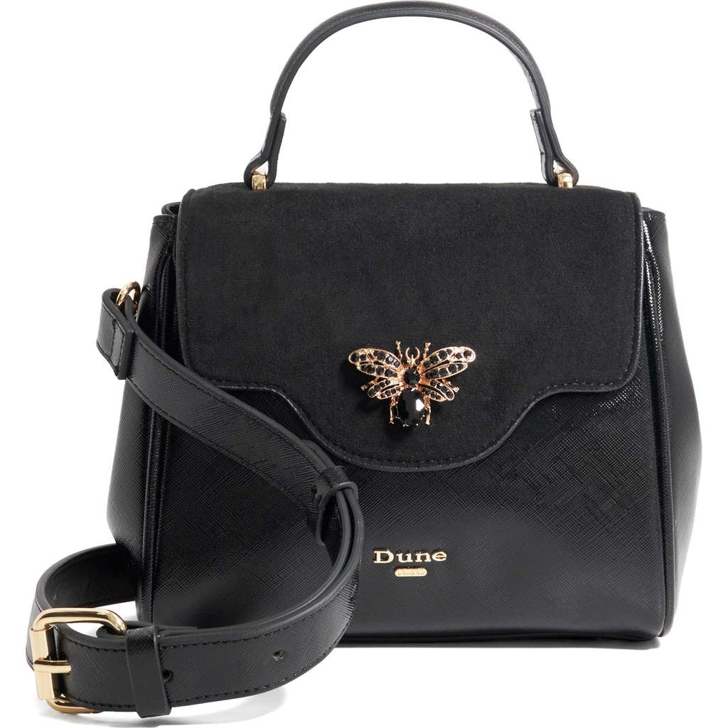 Dune London Dunebug Top Handle Satchel In Black