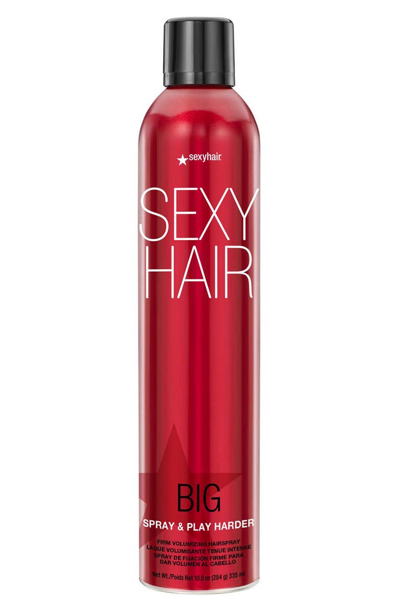 BIG SEXY HAIR Spray & Play Harder Firm Volumizing Hairspray - 10 oz., Main, color, 