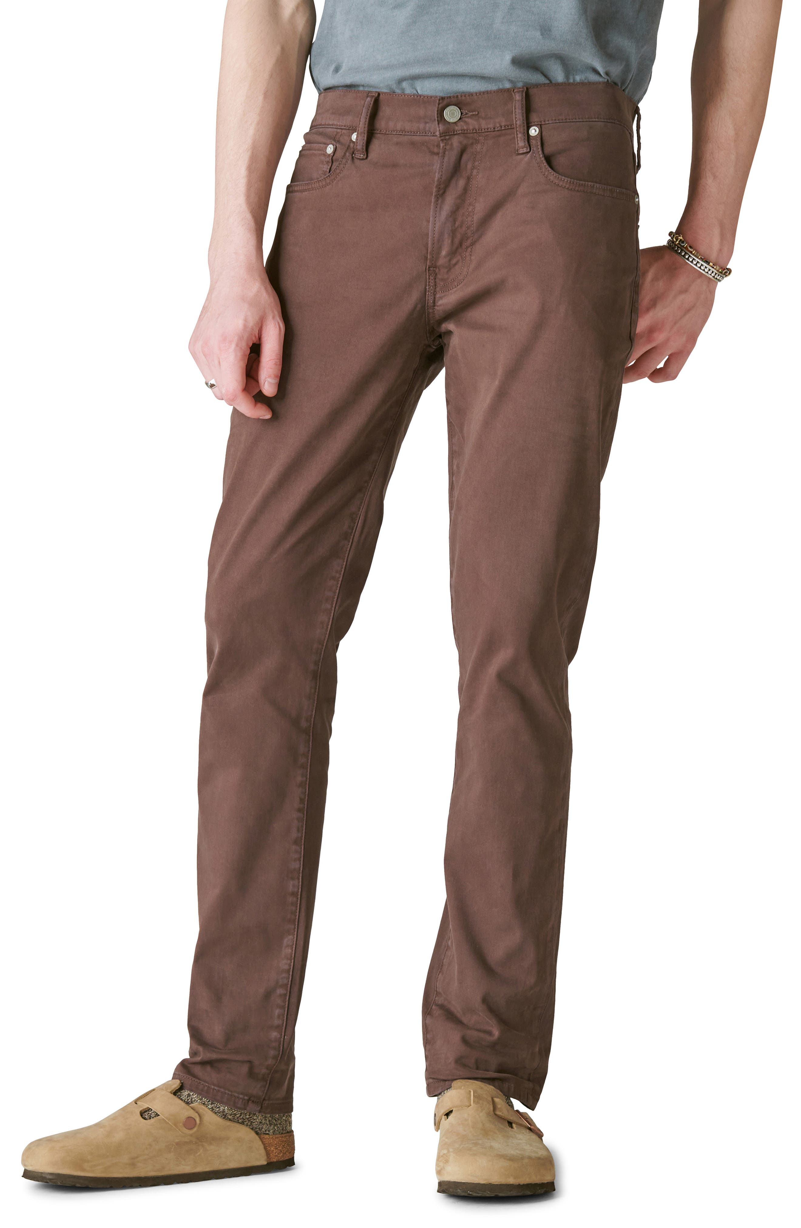 412 Athletic Slim Fit Sateen Five Pocket Pants
